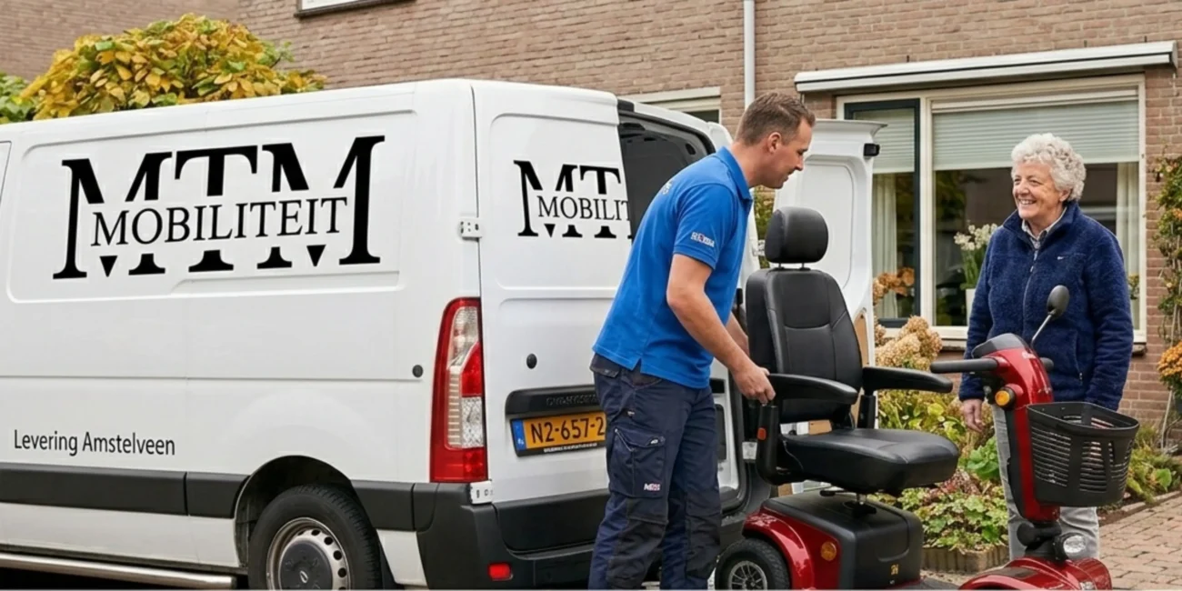 Scootmobiel huren Amstelveen? MTMobiliteit levert binnen 100 km rondom Amstelveen